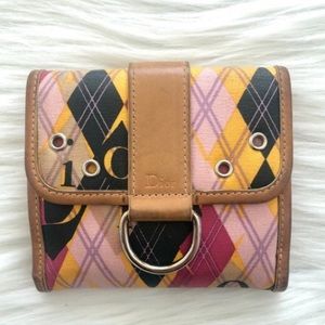 Christian Dior authentic vintage small wallet